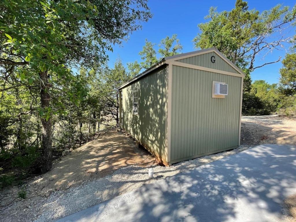 Reflection Cabin On Lake Godstone Villa Jacksboro Esterno foto